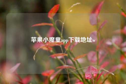 苹果小魔童app下载地址w